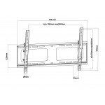 Похиле кріплення для ТВ DIGITAL DRP-T46 Похиле кріплення для ТВ DIGITAL DRP-T46
